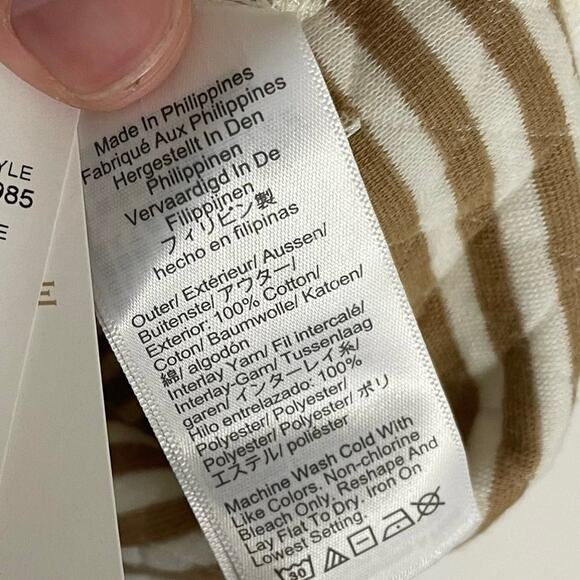 J Crew Quilted Mock Neck Reversible Pullover Long Sleeve Sweater US Women's L - Picture 5 of 8